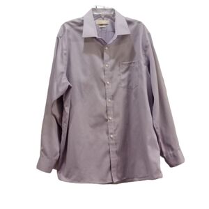 Michael Michael Kors Lavender Long Sleeve Button Down Shirt Size 17 1/2 34/35